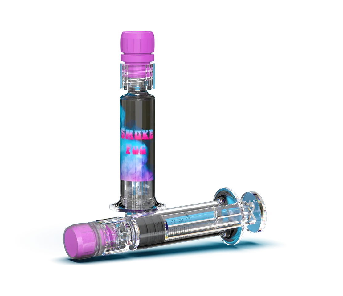 THC syringes custom cannabis packaging