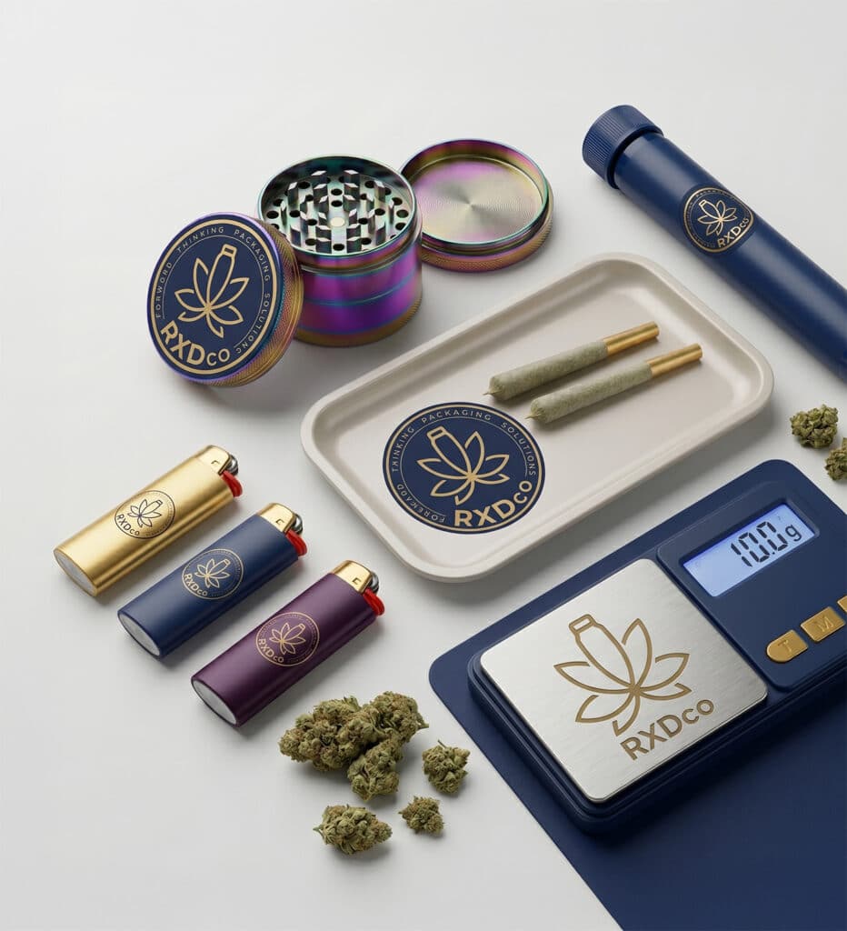 Custom Cannabis Accessories for dispensaries